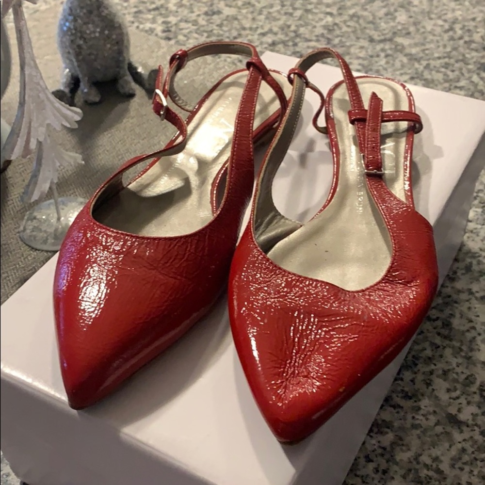 Attilo Giusti leombruni  red flats 7.5 Italy